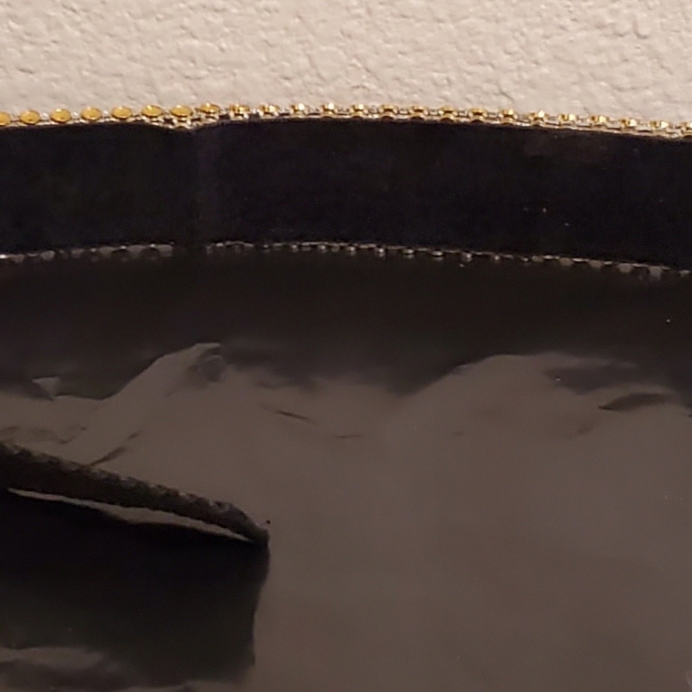 Gold Rhinestone Dog Collar - Picture 3 of 7